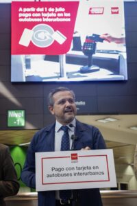 Pago con tarjeta en bus